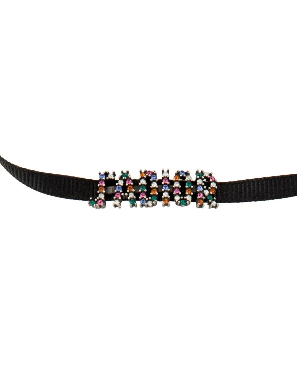 Christian Dior Crystal J'ADIOR Choker Necklace